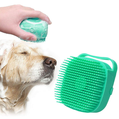Hunde Shampoo Massage Bürste