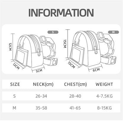 Perfekter Hunde Rucksack